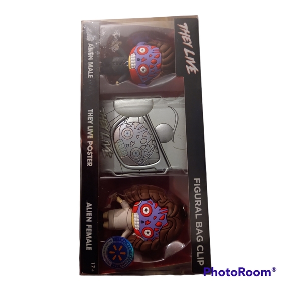 They Live Figural bag clips set of 3 - Picture 4 of 11